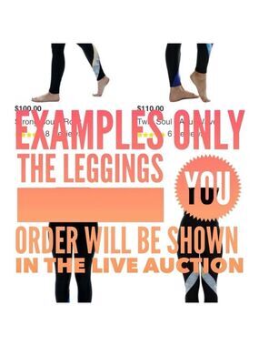 02 Soulgani Active Leggings NWOT 1 Pair of athletic pants Size Shown In Auction